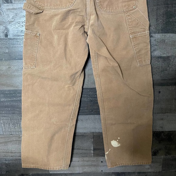 SOLD VTG Carhartt Union Made 62W Double Knee Pants - Picture 6 of 7
